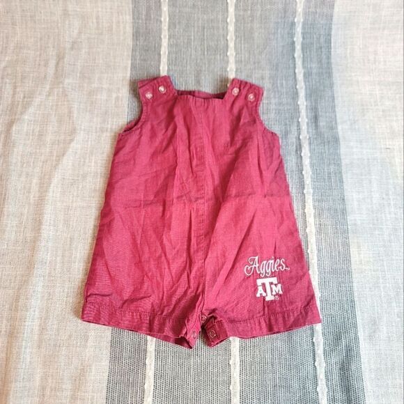 SARA LYNN TOGS Aggies Romper - Picture 1 of 6
